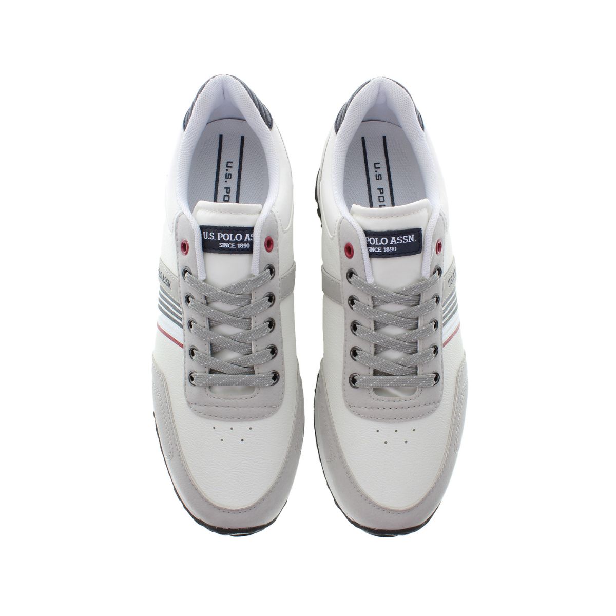 U.S POLO ASSN. Ανδρικά Sneakers Λευκά XIRIO001M-3YT2_WHI002