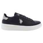 U.S.POLO ASSN, Ανδρικά Sneakers, Sneakers με Κορδόνια, Sneakers Μαύρα, CODY001A-BLK