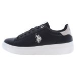 U.S.POLO ASSN, Ανδρικά Sneakers, Sneakers με Κορδόνια, Sneakers Μαύρα, CODY001A-BLK
