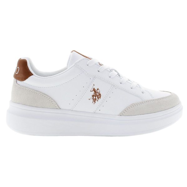U.S.POLO ASSN. Ανδρικά Sneakers, Sneakers με Κορδόνια, CODY003-WHI-CUO01