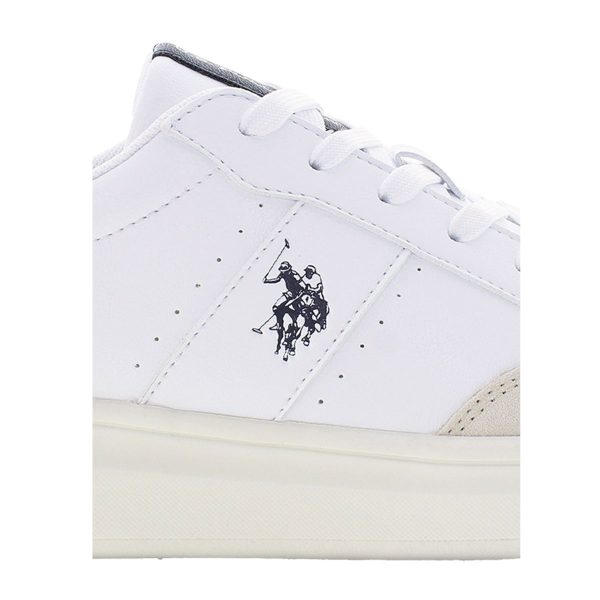 U.S.POLO ASSN. Ανδρικά Sneakers, Sneakers με Κορδόνια, CODY003-WHI-DBL05