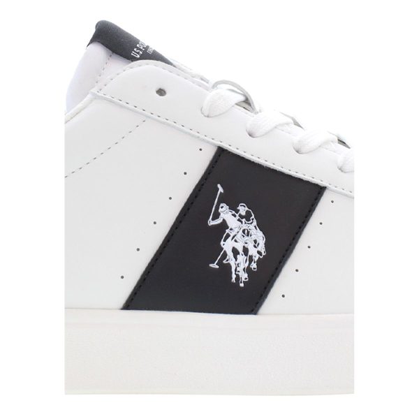 U.S.POLO ASSN. Ανδρικά Sneakers, TYMES009-WHI-BLK01