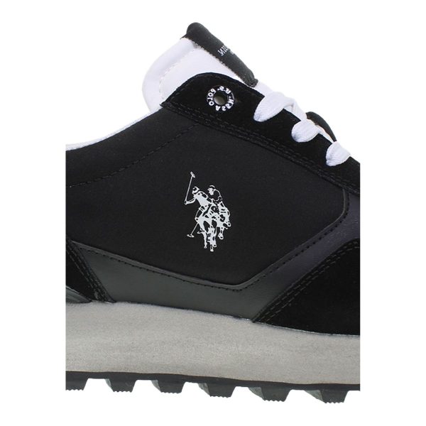 U.S.POLO ASSN. Ανδρικά Sneakers Sneakers με Κορδόνια, Sneakers Black, JASPER001-BLK