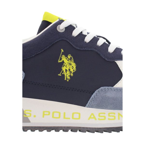 U.S.POLO ASSN. Ανδρικά Sneakers, Sneakers με Κορδόνια, CLEEF006-DBL-LGR04