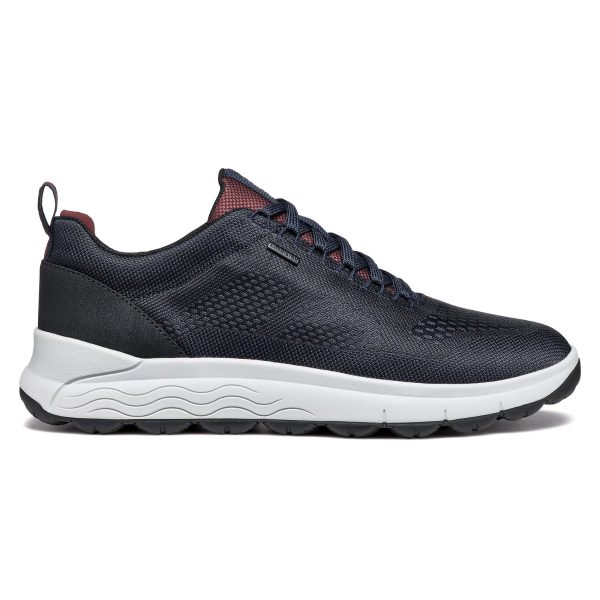 GEOX Spherica 4x4 Abx Man, Ανδρικά Sneaker, Navy/Bordeaux, U26FDB000ZGC4335