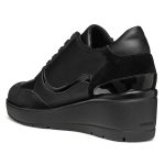 GEOX Ilde Woman, Γυναικεία Sneaker. Black, D46RAA05422C9999