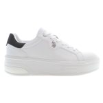 U.S.POLO ASSN., Γυναικεία Sneakers, με Κορδόνια, White ASUKA005A-WHI-BLK01