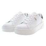 U.S.POLO ASSN., Γυναικεία Sneakers, με Κορδόνια, White ASUKA005A-WHI-BLK01