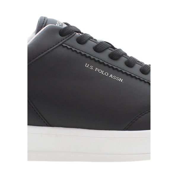 U.S.POLO ASSN., Ανδρικά Sneakers με Κορδόνια, Sneakers Black, CAMPY002-CLUB-BLK