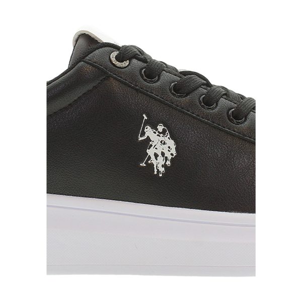 U.S.POLO ASSN., Ανδρικά Sneakers, με Κορδόνια, Black, CODY001C-BLK-WHI01