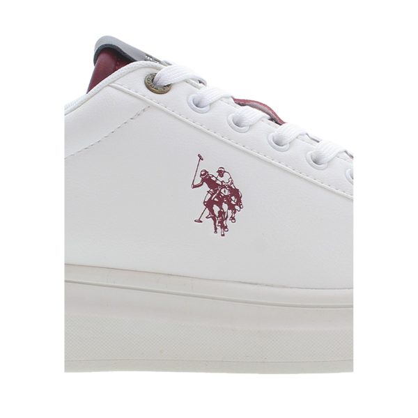 U.S.POLO ASSN., Ανδρικά Sneakers, με Κορδόνια, Sneakers Λευκά, CODY001C-CRE-DBR01