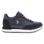 U.S.POLO ASSN., Ανδρικά Sneakers, με Κορδόνια, Dark Blue, JUSTIN001A-DBL001