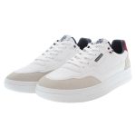 U.S.POLO ASSN., Ανδρικά Sneakers, με Κορδόνια, Sneakers Λευκά, KOSMO006-BWR