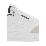 U.S.POLO ASSN., Ανδρικά Sneakers, με Κορδόνια, Sneakers Λευκά, KOSMO006-BWR