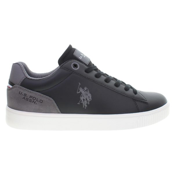 U.S.POLO ASSN., Ανδρικά Sneakers, με Κορδόνια, Black, TYMES006A-BLK