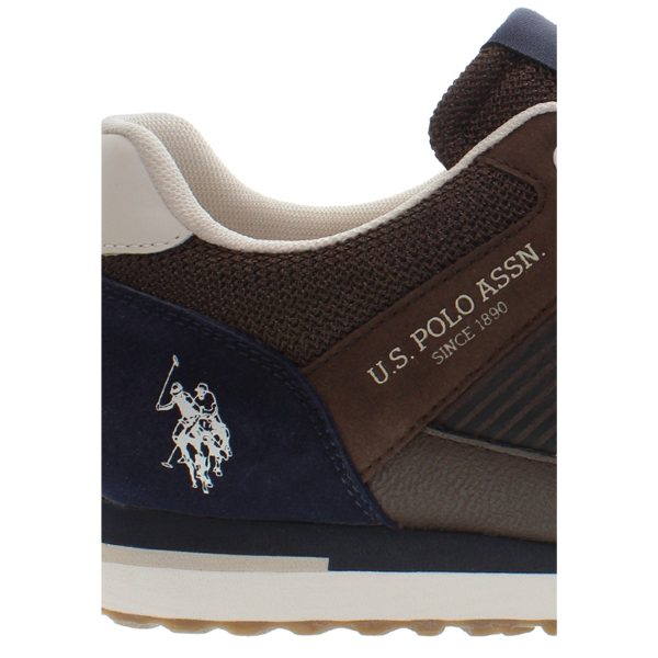 U.S.POLO ASSN., Ανδρικά Sneakers, με Κορδόνια, Brown, XIRIO010-BRW